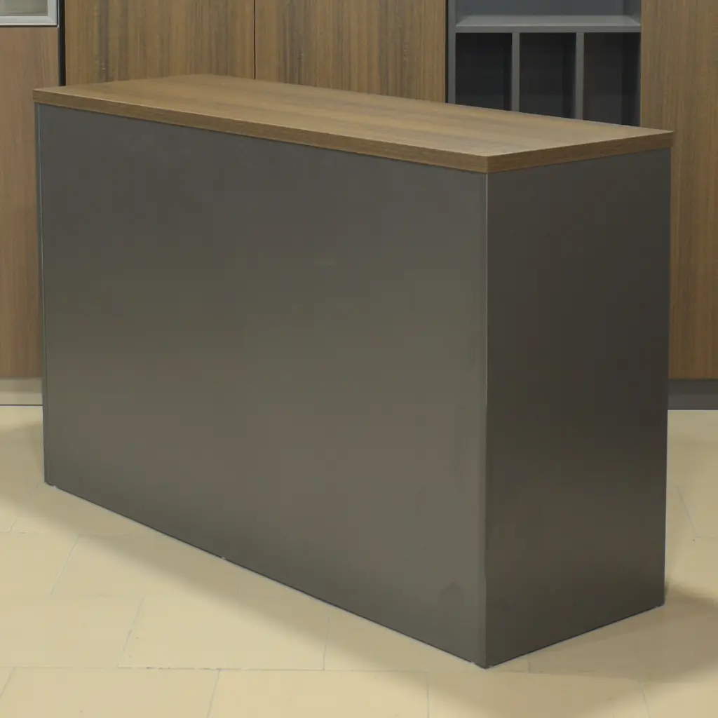 armoire basse à 3 portes battantes