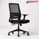 Fauteuil agent en filet noir
