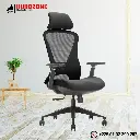 Fauteuil directeur en filet noir