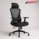 Fauteuil directeur en filet noir