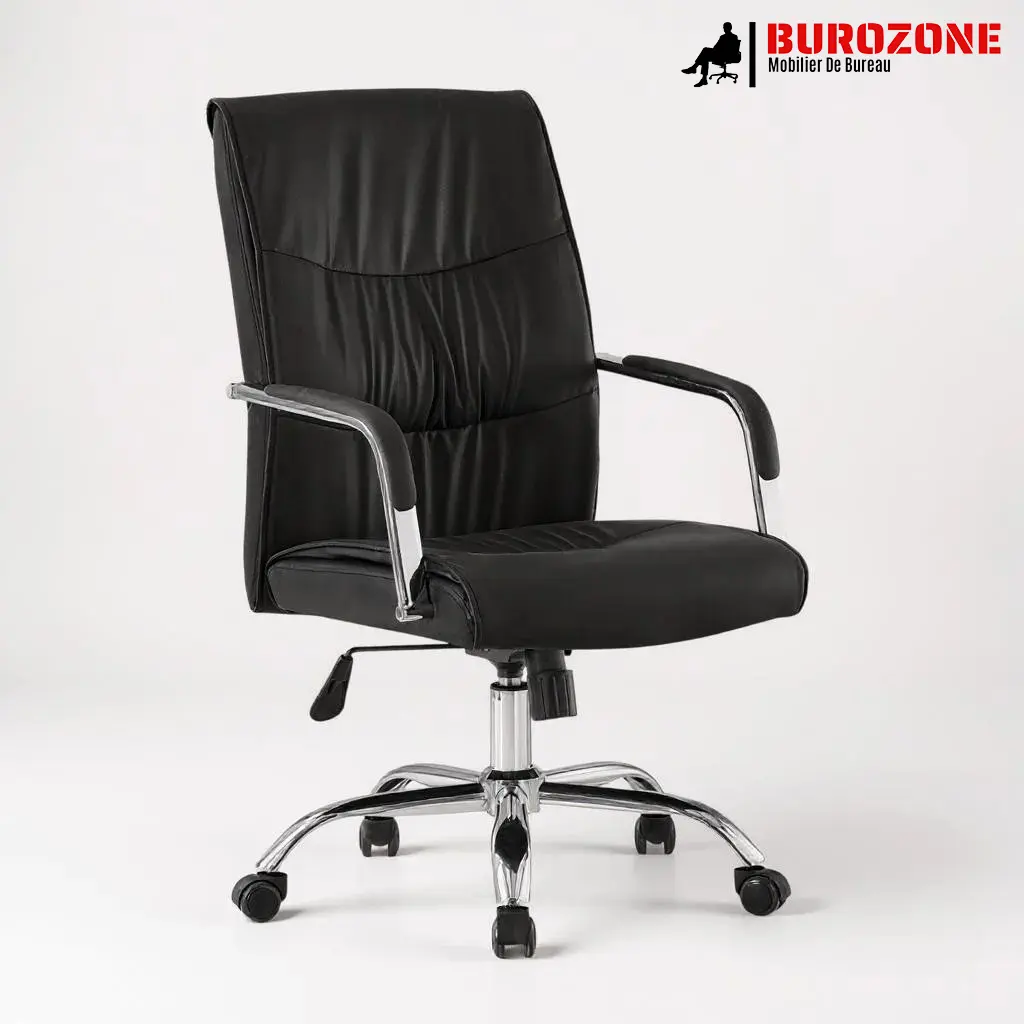 Fauteuil de bureau Responsable / Agent en simili cuir – Réf. 107H