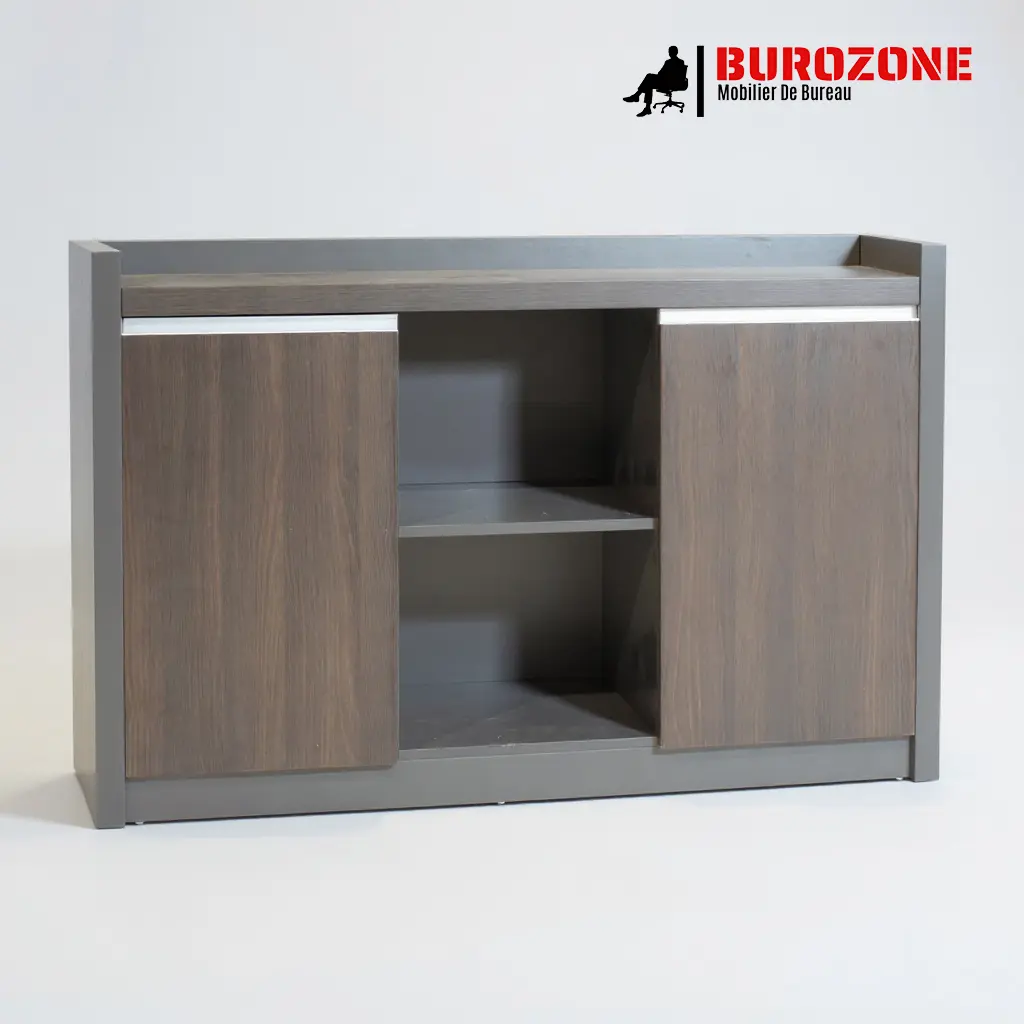 Placard bas deux battants + une étagère, 120*40*80cm