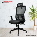 Fauteuil agent/directeur en filet noir