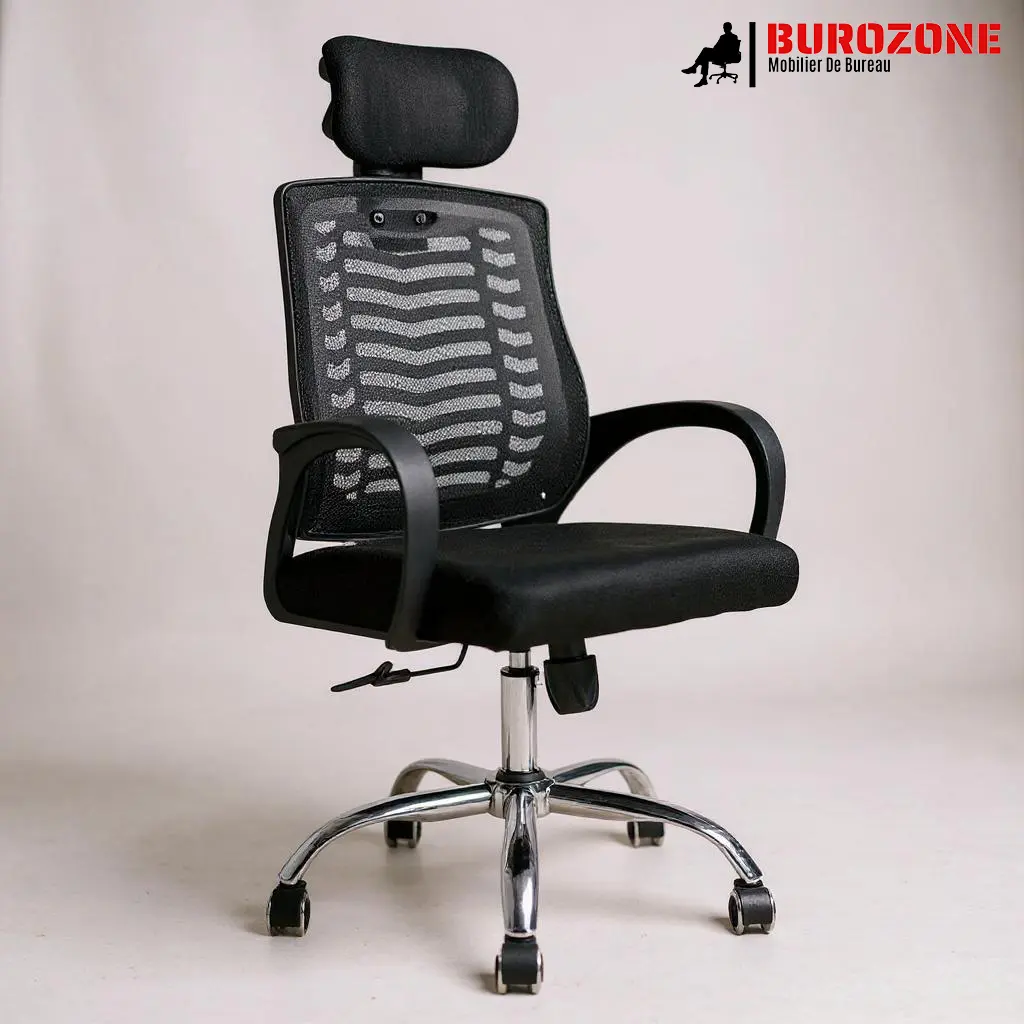 Fauteuil secrétaire/agent avec têtière