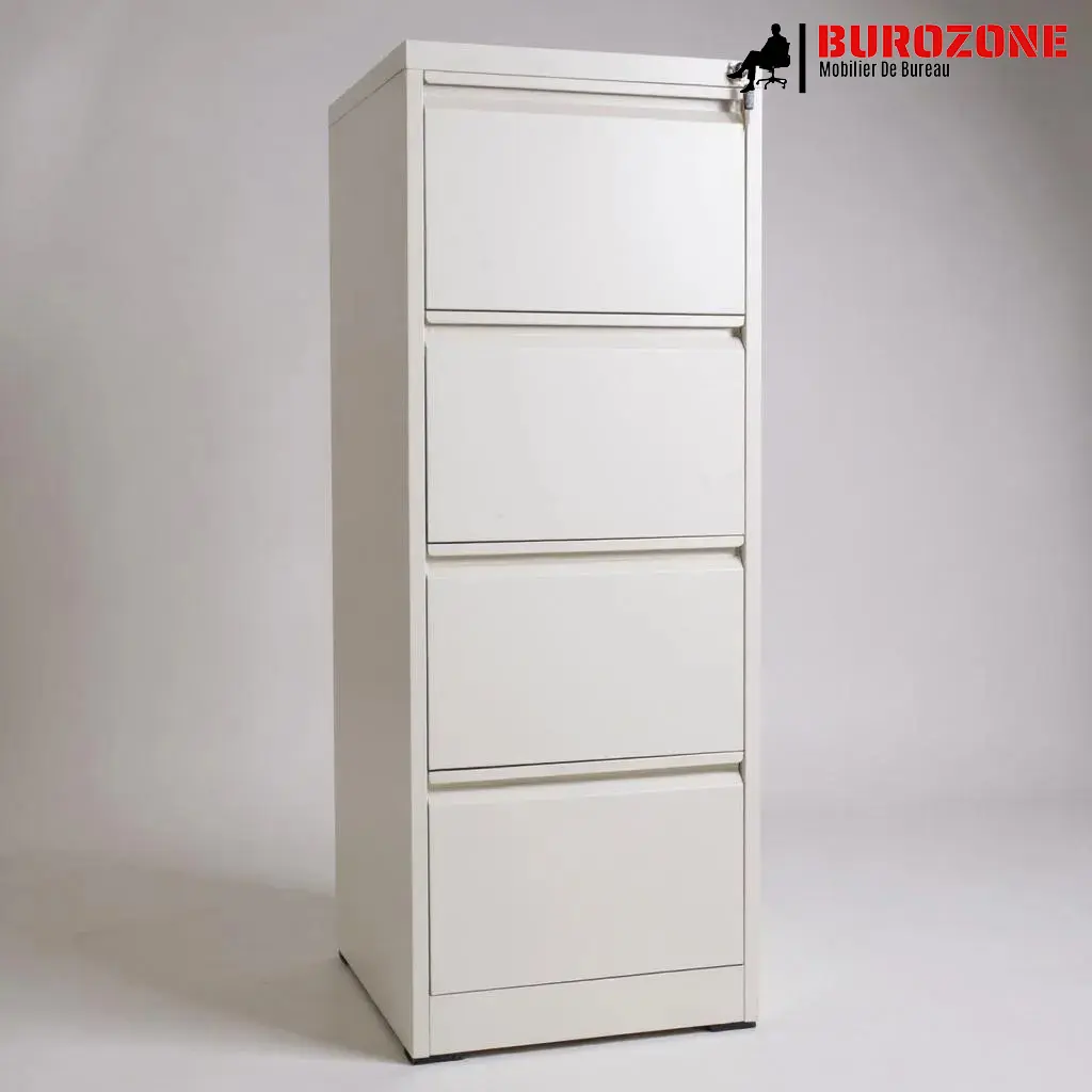 Armoire suspendue à dossier métallique 4 tiroirs 134*62*45cm