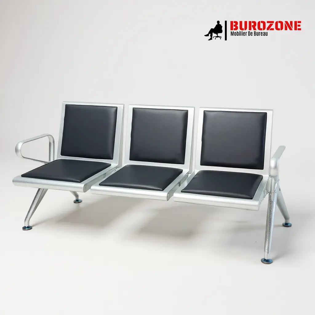 [S6013BP] Banquette trois places lourde avec mousse - 173*68*78cm