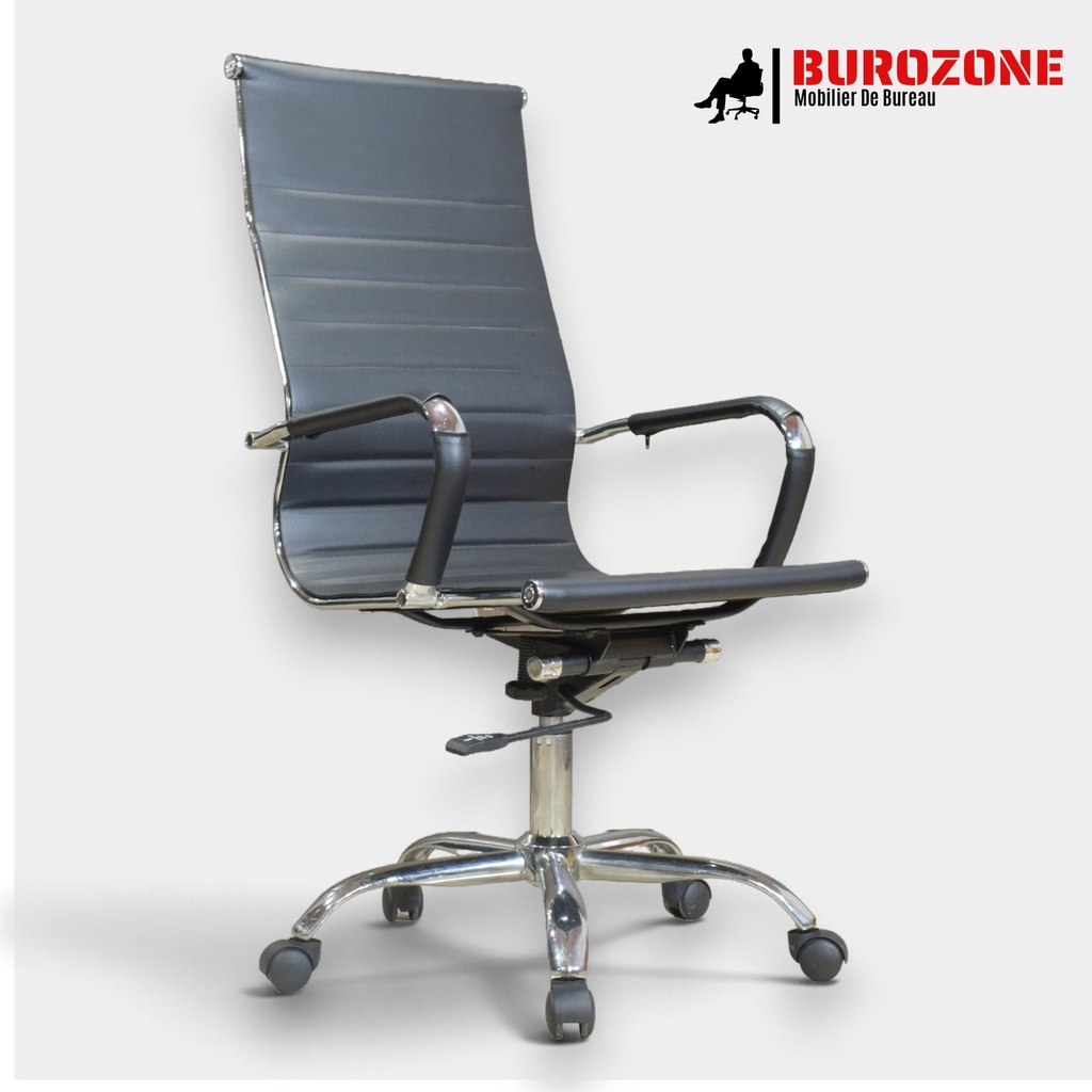 [5825] Fauteuil secrétaire/agent simili cuir