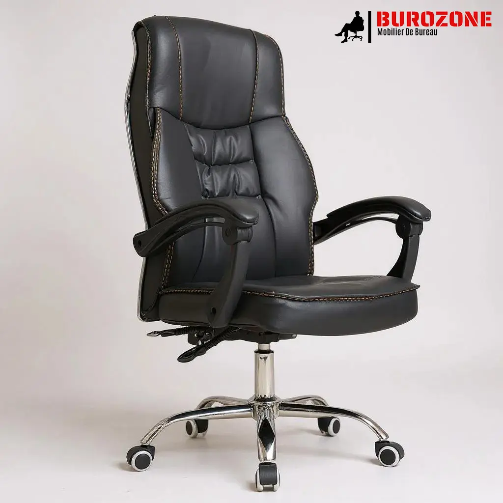 [5896B] Fauteuil directeur en simili cuir