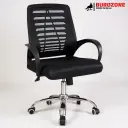 Fauteuil secrétaire en filet noir