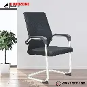 Chaise visiteur en tissu