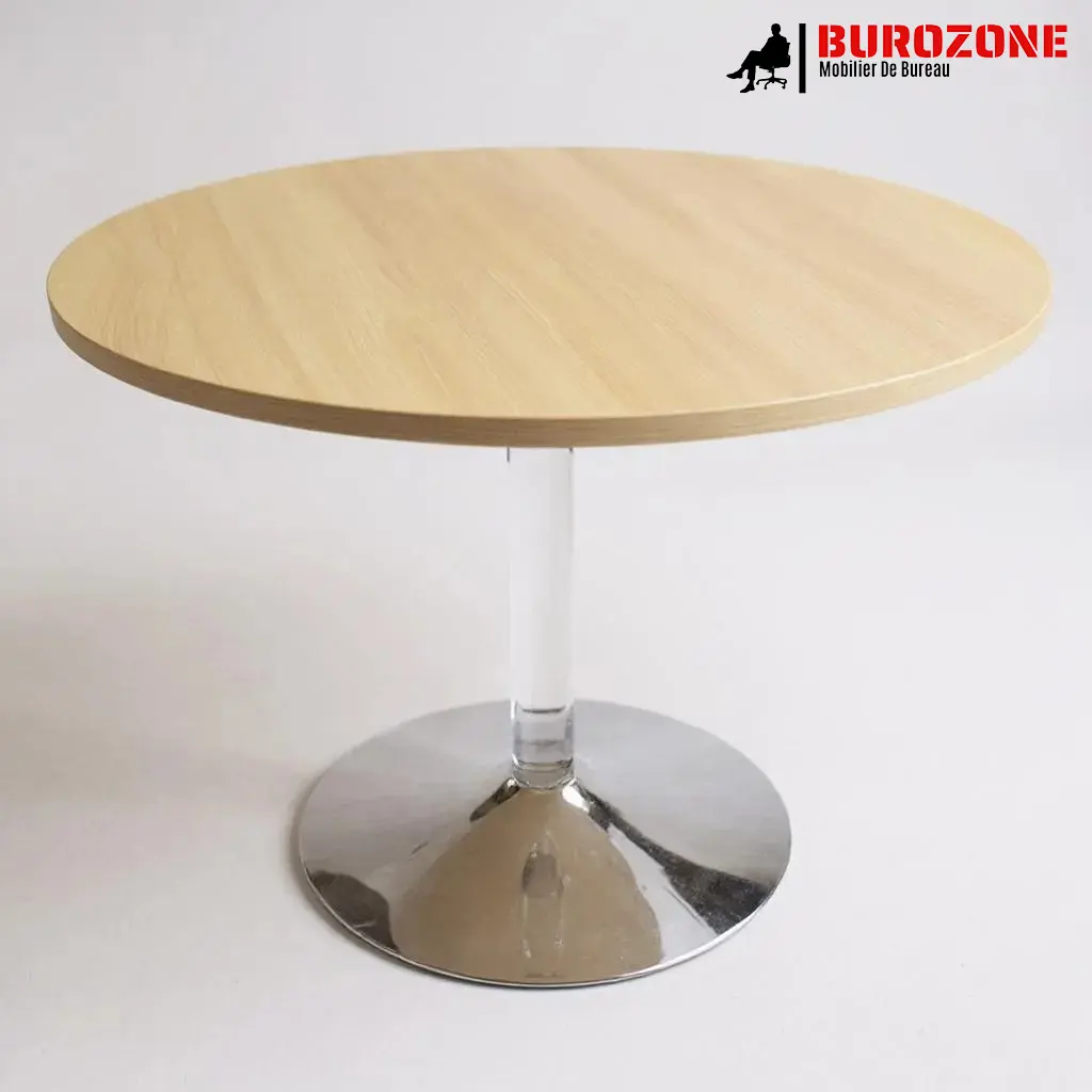 [KL303931] Table ronde 100*75cm