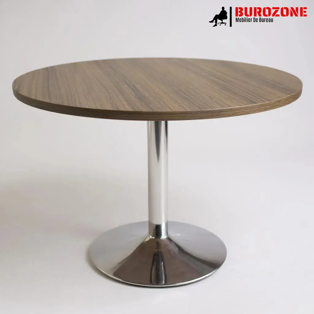 [KL303933] Table ronde 100*75cm