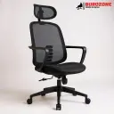 Fauteuil directeur/agent filet noir