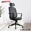 Fauteuil directeur/agent filet noir