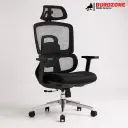 Fauteuil directeur/agent filet noir