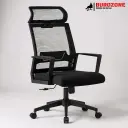 Fauteuil secrétaire/agent filet noir