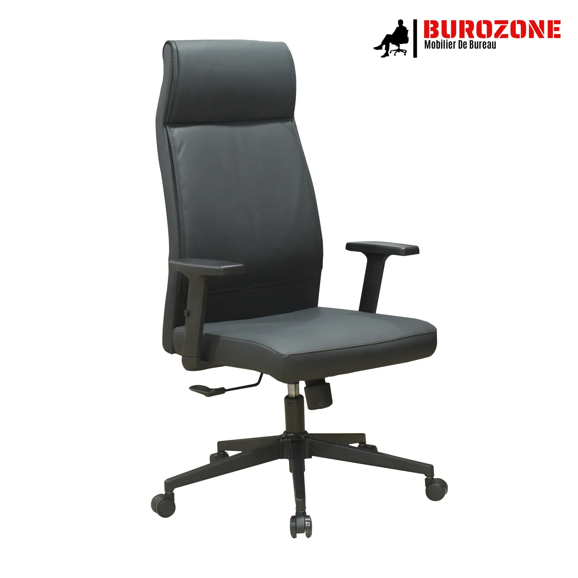 Fauteuil Directeur simili cuir noir