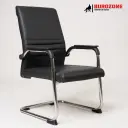 Chaise visiteur simili cuir