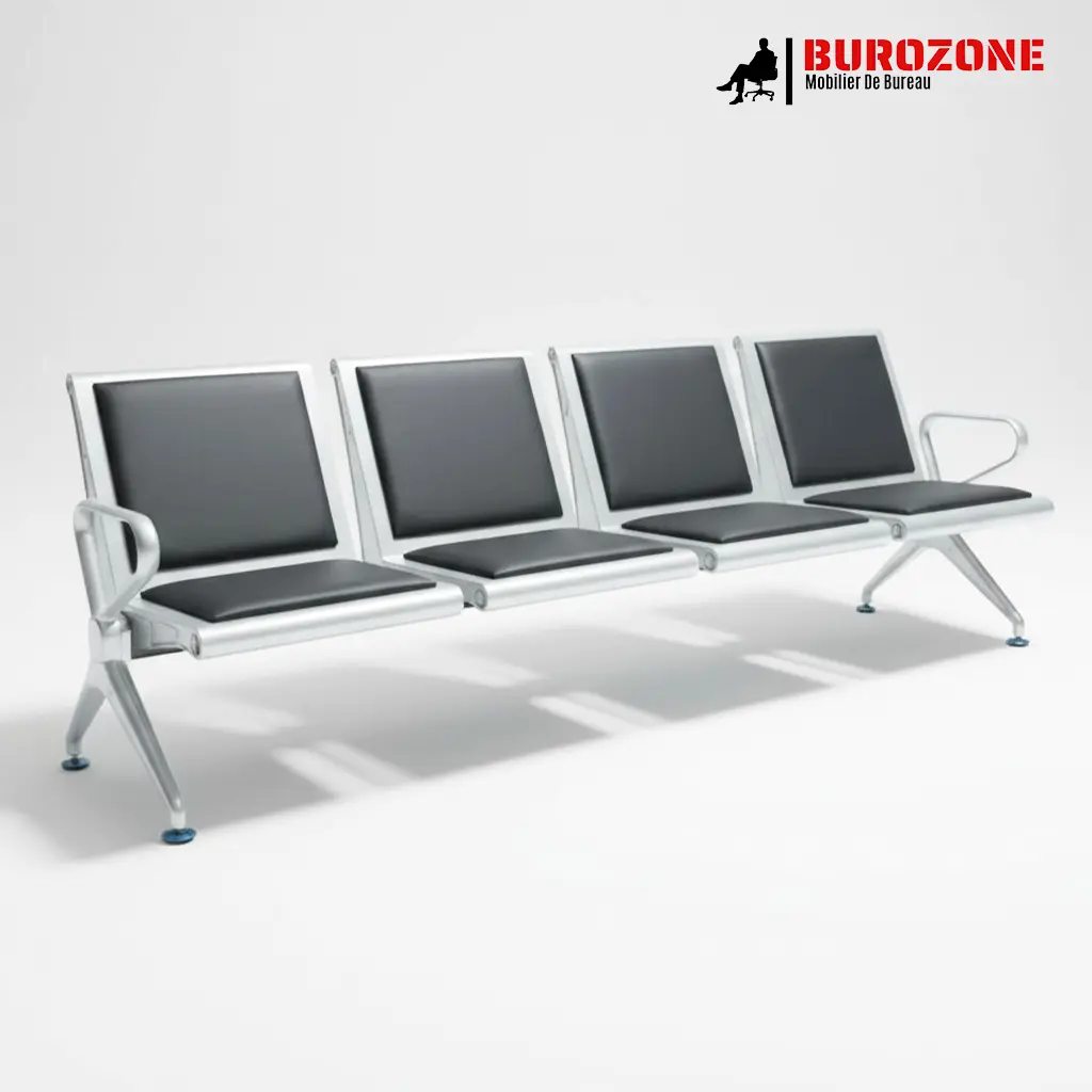 Banquette quatre places lourde avec mousse - 229*68*78cm