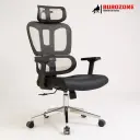 Fauteuil directeur/agent filet noir