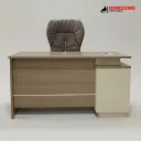 Bureau directeur + retour, 140*140*75cm