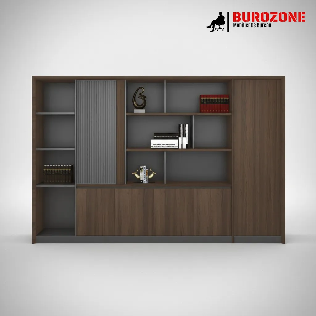 [BO301933] Armoire bureau directeur 300x40x200cm