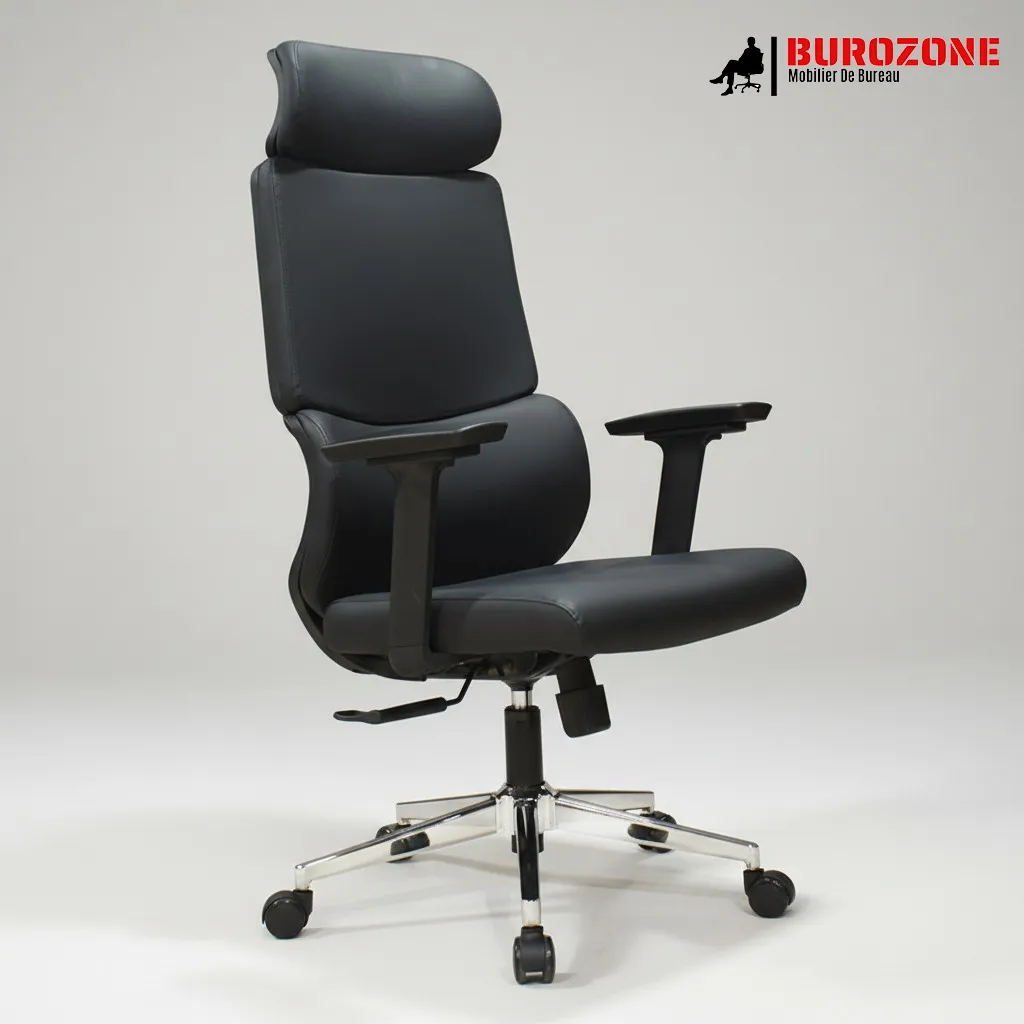 Fauteuil directeur simili cuir ergonomique