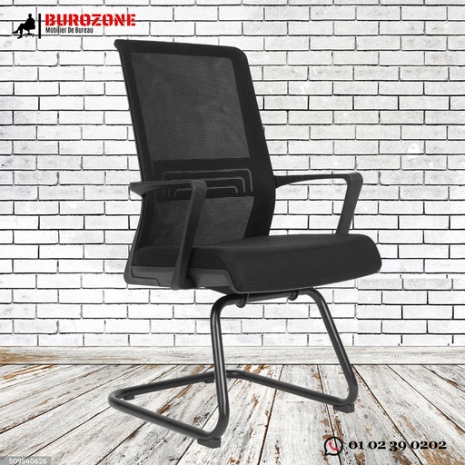 [K1-BV-01] Chaise visiteur en filet haute gamme