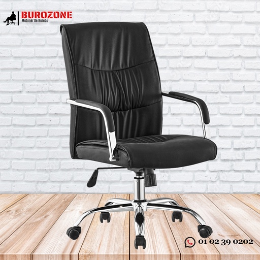 [107H] Fauteuil responsable simili cuir