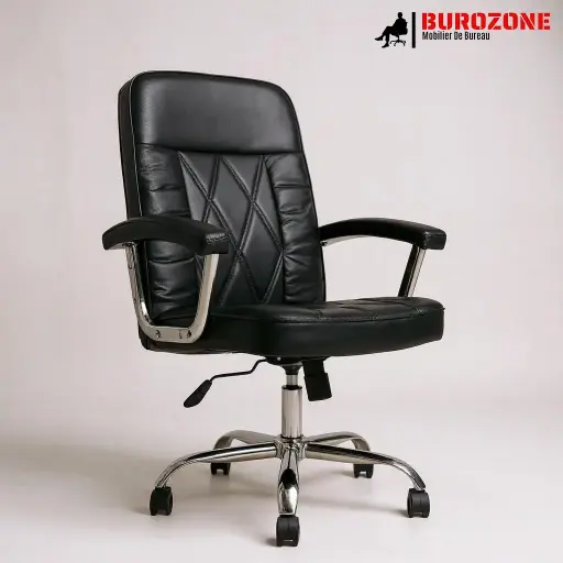 [9929] Fauteuil responsable simili cuir
