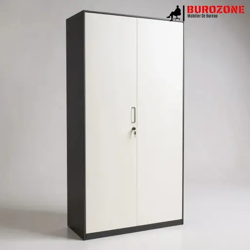 [PM-02] Placard metallique deux battants tout fermée 185*90*40cm