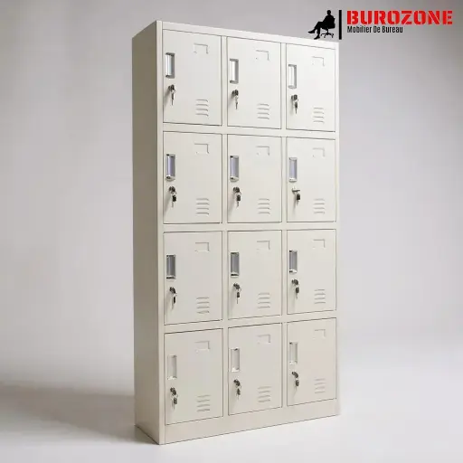 [PM-12] Placard métallique douze portes 1800*900*390