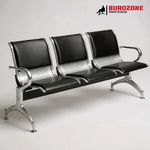 [Q-03BP] Banquette trois places avec mousse - 175*58*78cm