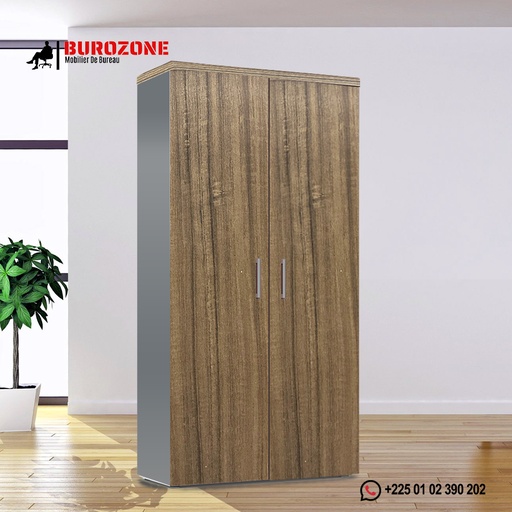 [D-303-942] Placard deux battants tout fermee 80*40*200cm